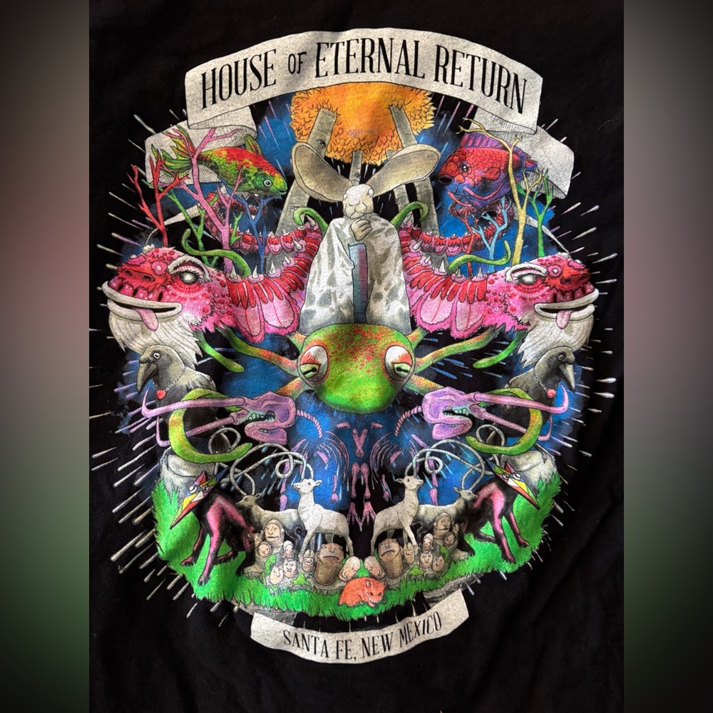 Kids Meow wolf t shirt. Youth medium